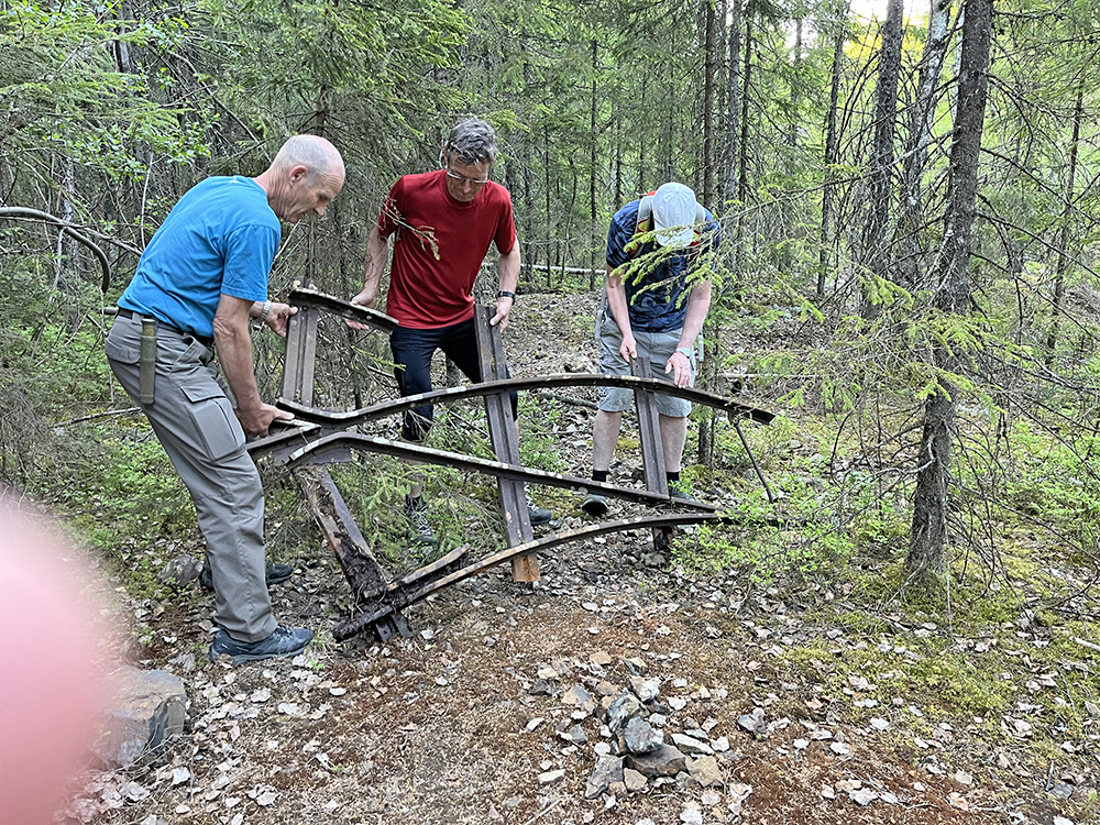 På sporet av Spenningsbygruva